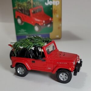 Carlton Cards " Jolly Jeep Wrangler" Ornament